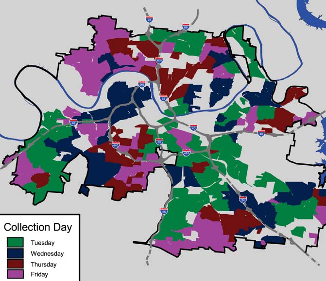 Nashville Recycling Routes Nashville Recycling Routes