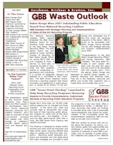 GBB Waste Outlook Newsletter - Fall 2007