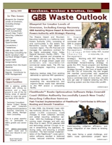 GBB Waste Outlook Newsletter - Spring 2009