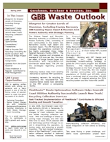 GBB Waste Outlook Newsletter - Spring 2009