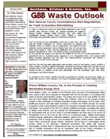 GBB Waste Outlook Newsletter - Fall 2011