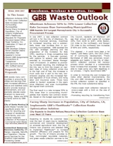 GBB Waste Outlook Newsletter - Winter 2006